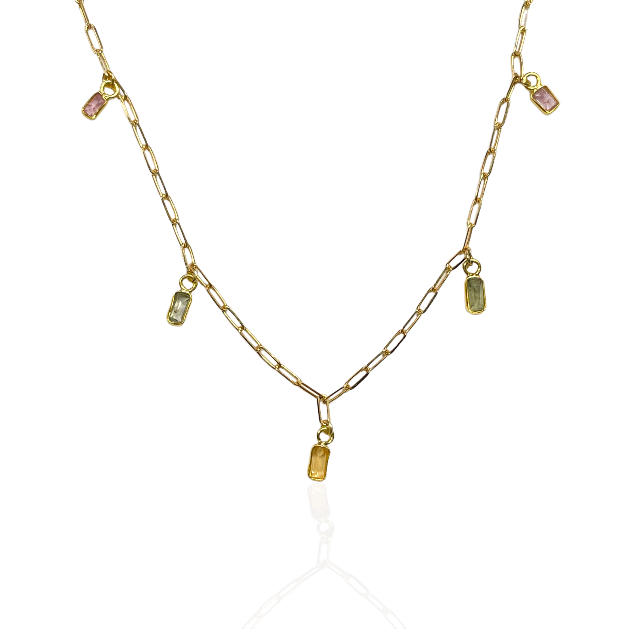 Freya Sapphire Necklace – Rebecca Walls Jewelry
