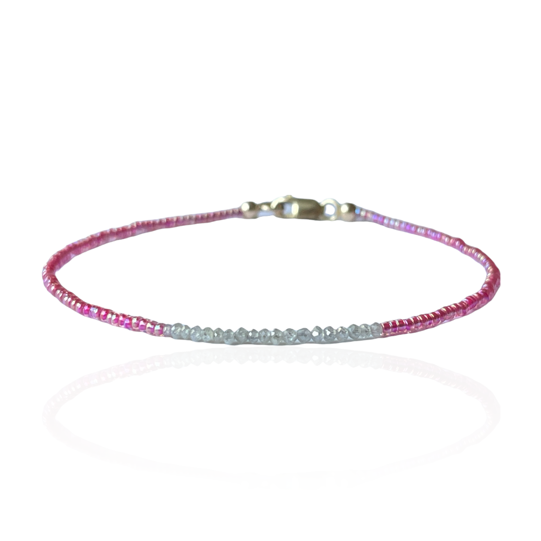 Muse Raw Diamond Bracelet - Rebecca Walls Jewelry