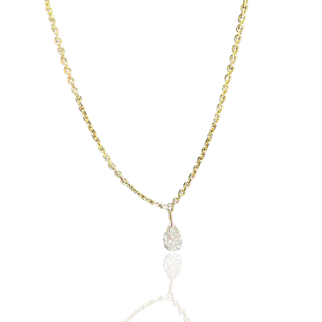 Cloud Diamond Necklace - Rebecca Walls Jewelry
