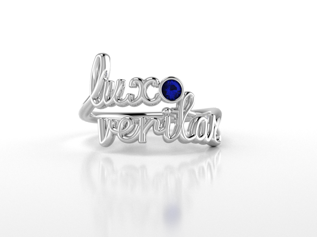 Lux Veritas Ring - Rebecca Walls Jewelry