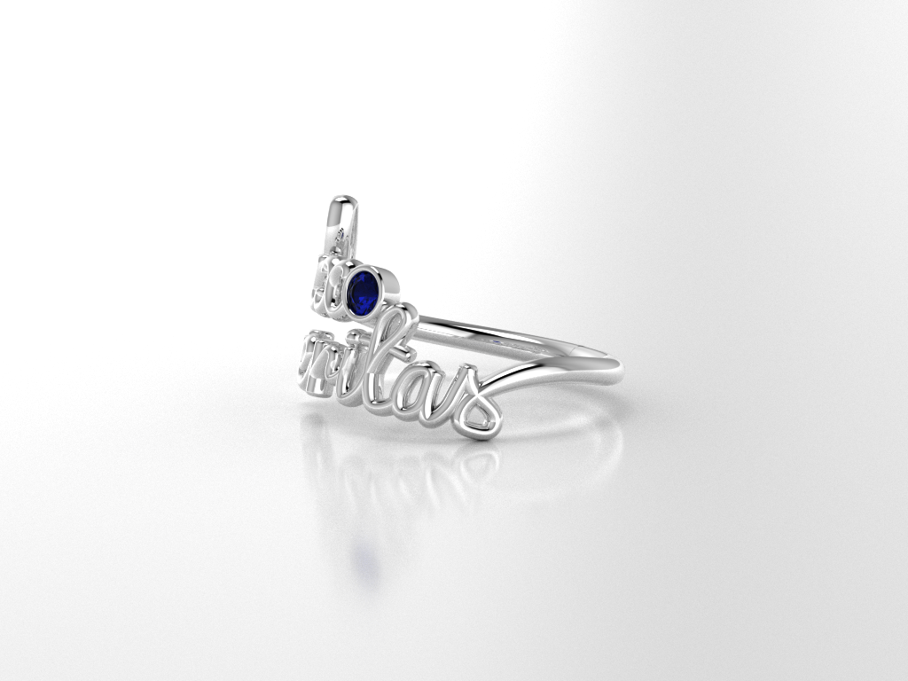 Lux Veritas Ring - Rebecca Walls Jewelry